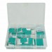 Assorted Adhesive Cable Clips Coated Steel