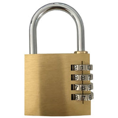 50mm Brass Combination Padlock