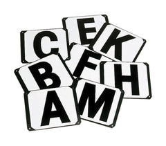 Stubbs Dressage Letters Set of 8