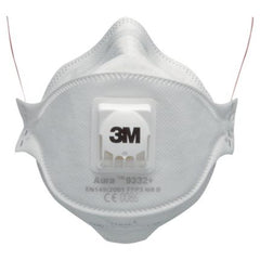 3M 9332 AURA FFP3 VALVED FACE MASK BOX 10