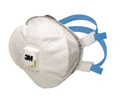 3M 8825+ FFP2 VALVED FACE MASKS BOX 5